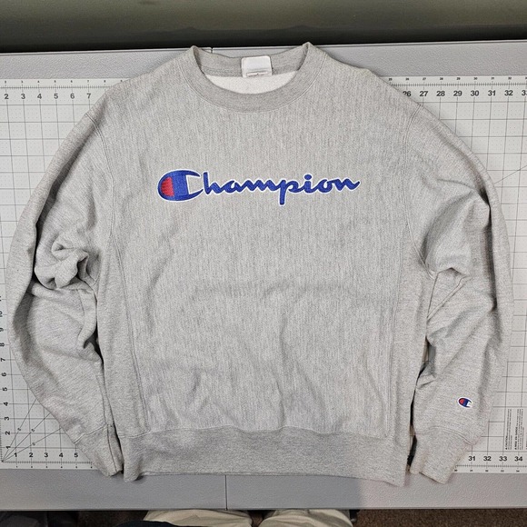 Vintage Champion Sweatshirt Mens Medium Reverse Weave Y2K Streetwear Sportswear - Picture 1 of 8